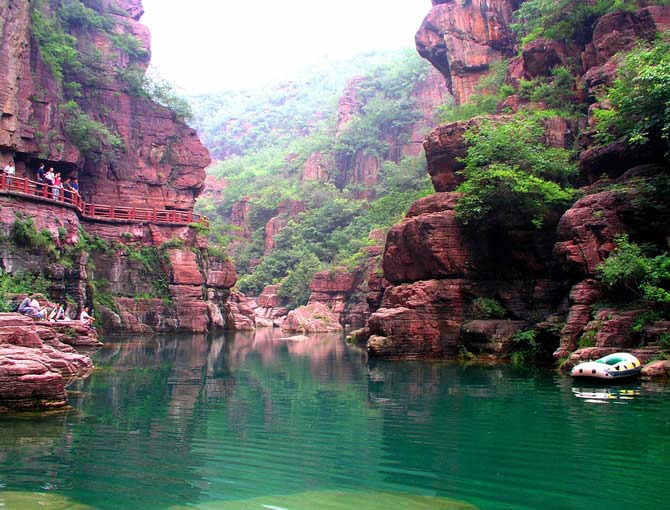 云台山,香木河漂流,经典休闲 三日游